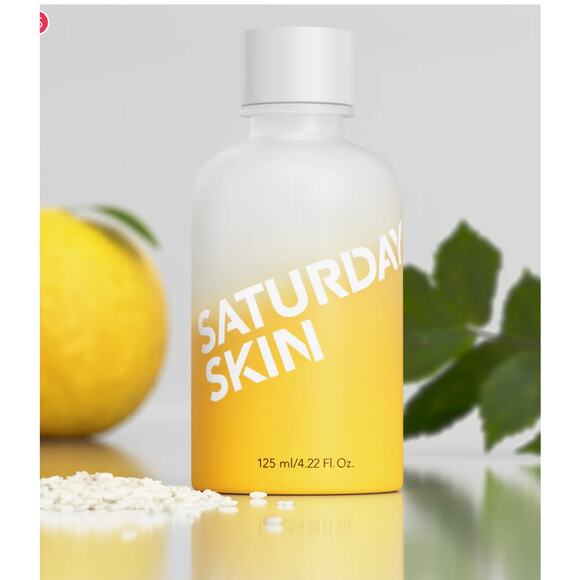 Saturday Skin Yuzu Vitamin C Bright Toner NEW Full Size - Picture 1 of 3